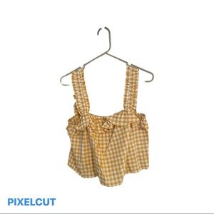 Gingham tank